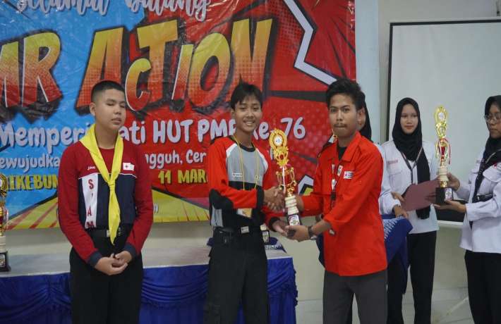 Sampaikan Edukasi PMS Anggota PMR MAN 1 Kebumen Raih Juara 3 Lomba PERAYA di Markas PMI