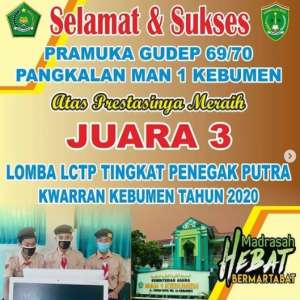 Tim Penegak Putra MAN 1 Kebumen