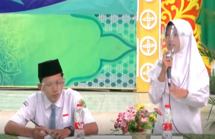 OSIS MAN 1 Kebumen Gelar Pilketos Online