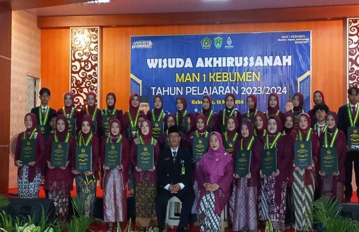 MAN 1 Kebumen Lepas 255 Siswa 95 Siswa Telah Lulus PTN Tanpa Tes