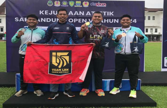 Atlet Tolak Peluru MAN 1 Kebumen Berjaya di Bandung Open 2024